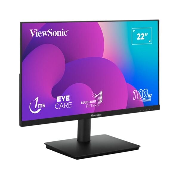 VIEWSONIC 21.5'' VA220-H FULLHD 1MS 100HZ HDMI VGA SUPERCLEAR 3 KENAR ÇERÇEVESİZ MONITOR