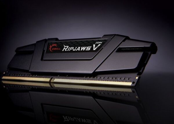 GSKILL RipjawsV 64GB (2X32) DDR4-3600Mhz CL18 Siyah 1.35V (F4-3600C18D-64GVK)