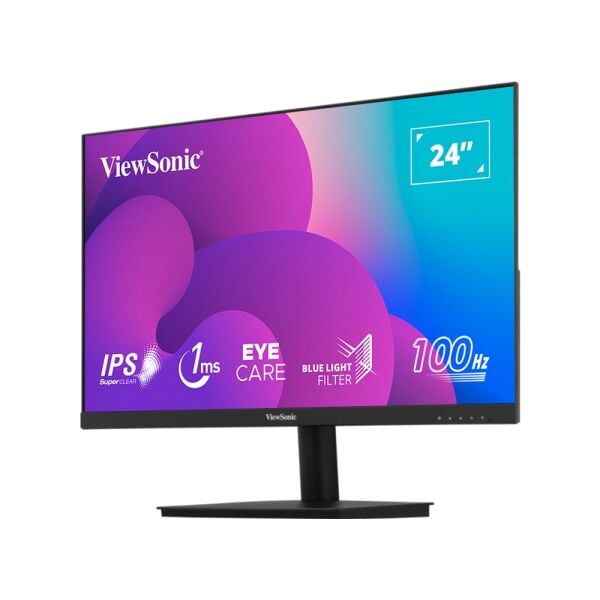 VIEWSONIC 23.8'' VA240-H FULLHD 1MS 100HZ IPS HDMI VGA SUPERCLEAR 3 KENAR ÇERÇEVESİZ MONITOR