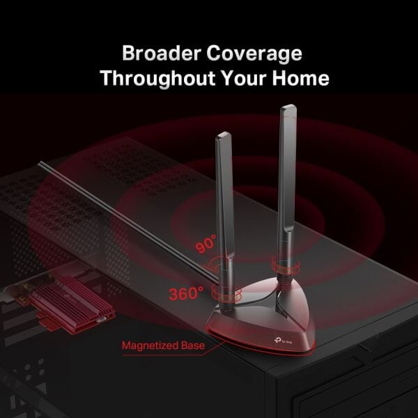 TP-Link Archer TX3000E AX3000 Wi-Fi + Bluetooth Kablosuz Ağ Adaptörü