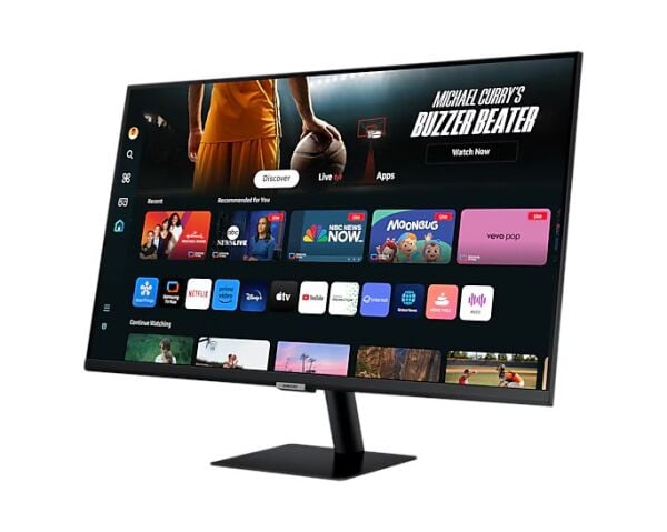 SAMSUNG M7 LS32DM702UUXUF 32'' 4Ms 60Hz 4K UHD HDR10 SMART SİYAH MONİTÖR