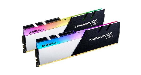 GSKILL Trident Z Neo RGB 64GB (2X32) DDR4-4000Mhz CL18 1.4V AMD Ryzen Uyumlu (F4-4000C18D-64GTZN)