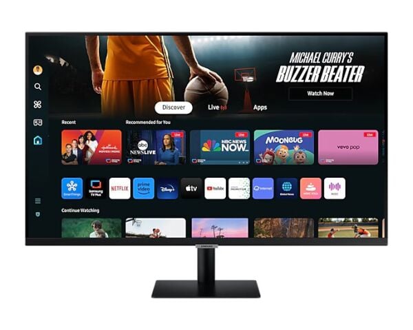 SAMSUNG M7 LS32DM702UUXUF 32'' 4Ms 60Hz 4K UHD HDR10 SMART SİYAH MONİTÖR