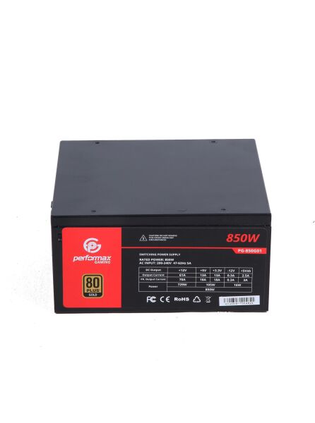 Performax PG-850G01 850W 80+ Gold Tam Modüler RGB Power Supply