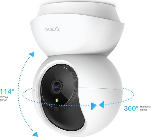 TP-LINK TAPO C200 FULL HD 1080p GECE GÖRÜŞLÜ 128GB MİCRO SD DESTEKLİ WİFİ KAMERA