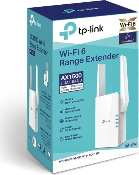 TP-LINK RE505X AX 1200 MBPS WIFI GUCLENDIRICI