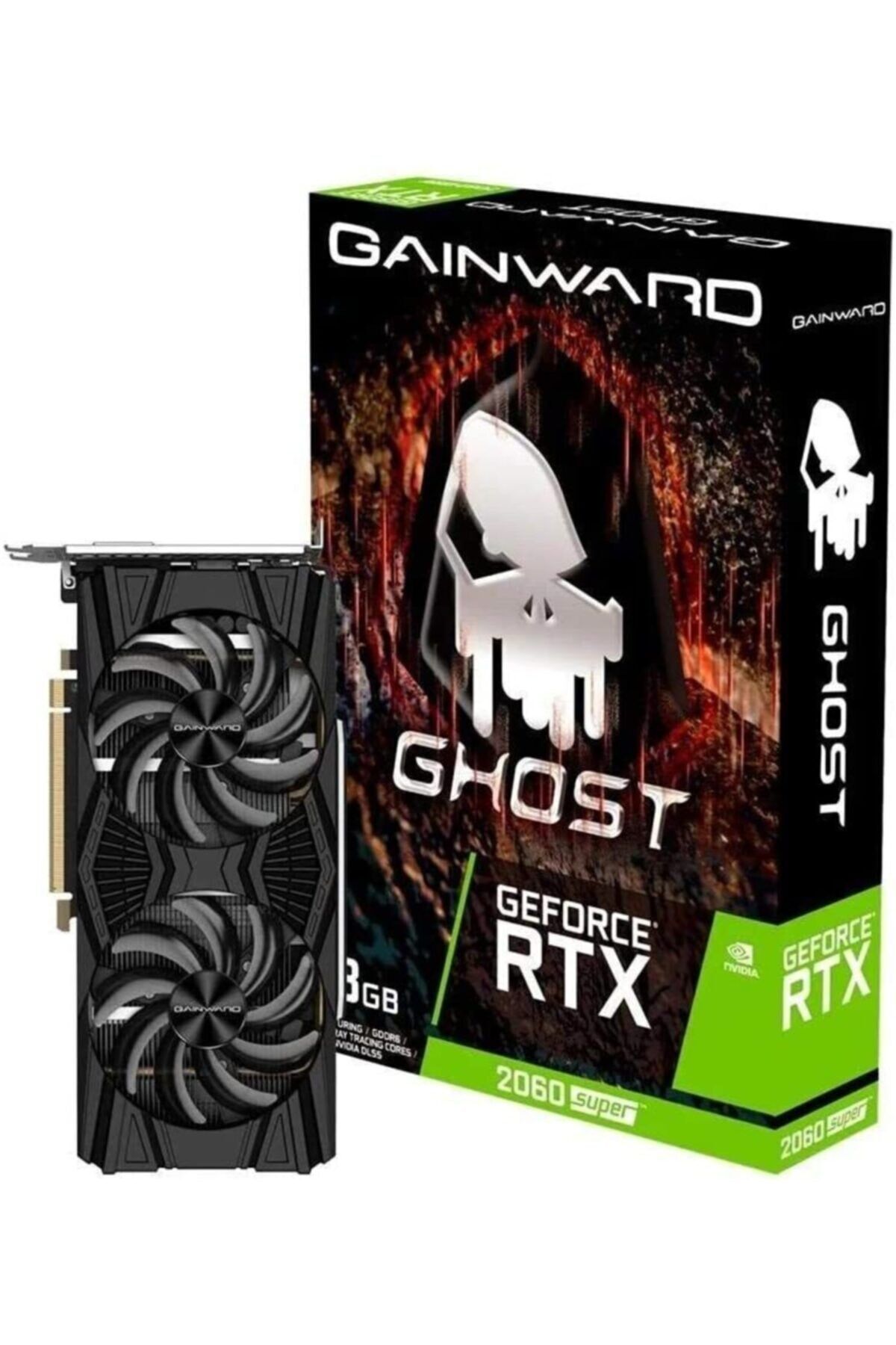 GAINWARD GEFORCE RTX2060 SUPER GHOST EKRAN KARTI - 3x Displayport / 1x Hdmı / 1x Dvı-d
