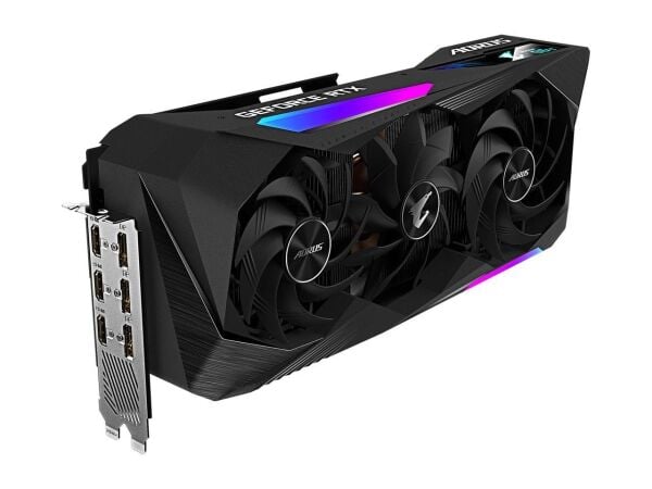GIGABYTE RTX 3070TI AORUS MASTER 8GB GDDR6X 256 BIT RGB LED NVIDIA (EG-GV-N307TAORUS-M-8GD)