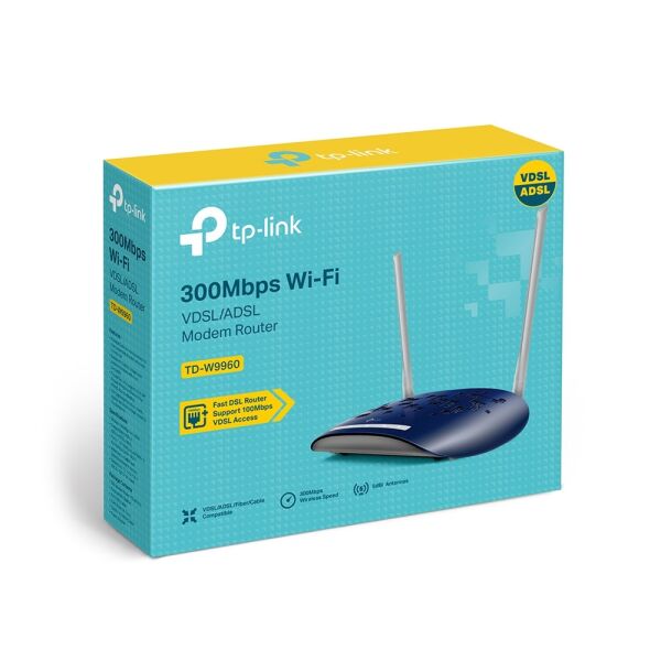 TP-Link TD-W9960 300Mbps Wireless N VDSLADSL Modem Router