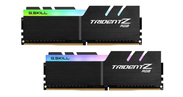 GSKILL Trident Z RGB DDR4-4600Mhz CL18 16GB (2X8GB) 1.45V F4-4600C18D-16GTZR Dual Kit Ram