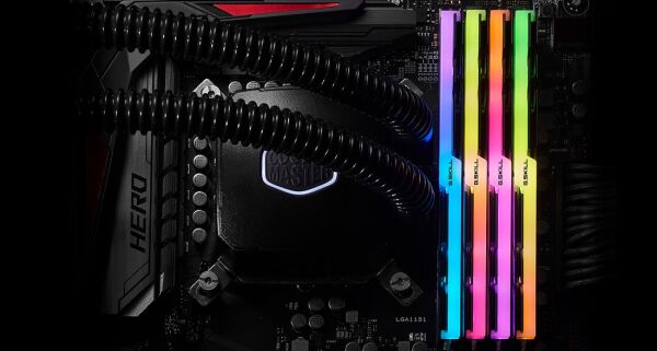 GSKILL Trident Z RGB 128GB (4X32) DDR4 4000Mhz CL18 1.4v F4-4000C18Q-128GTZR Quad Kit Ram