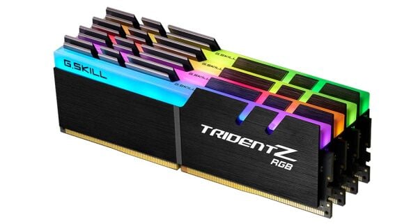 GSKILL Trident Z RGB 128GB (4X32) DDR4 4000Mhz CL18 1.4v F4-4000C18Q-128GTZR Quad Kit Ram