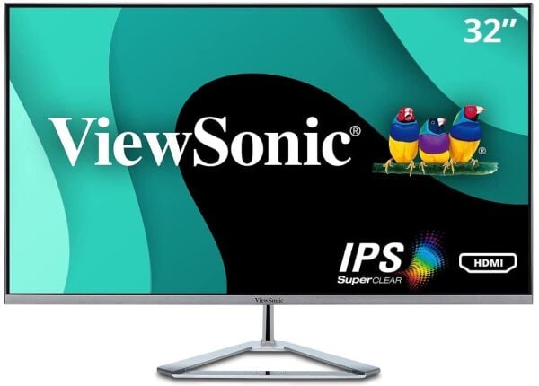 Viewsonic 32 VX3276-MHD-3 IPS PANEL FULLHD 75HZ  DSUB+HDMI MULTIMEDIA ÇERÇEVESİZ TASARIM MONITOR