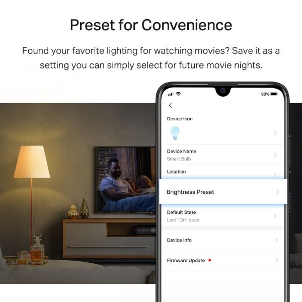 TP-Link Tapo L510E Ayarlanabilir Akıllı Wi-Fi Ampulü