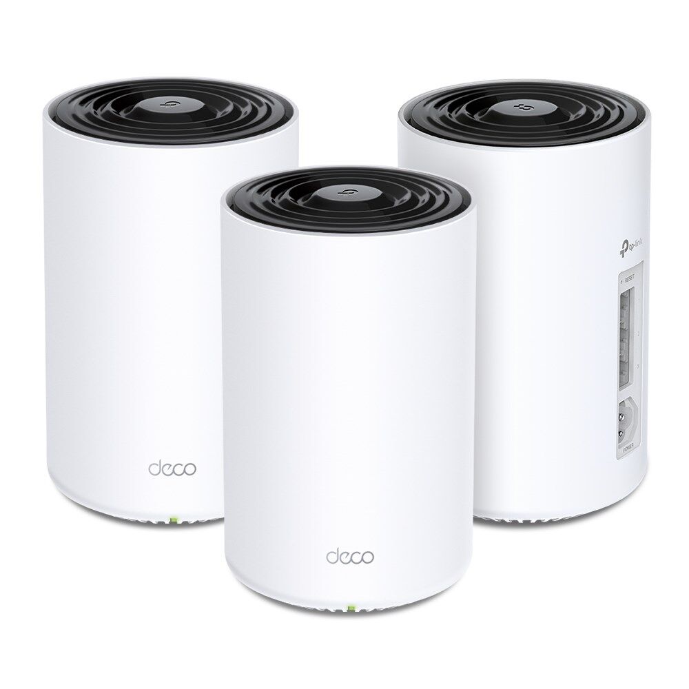 Tp-Link Deco PX50 3'lü Paket AX3000+G1500 Menzil Genişletici Roter Bütün Ev Powerline Mesh WiFi Sistemi