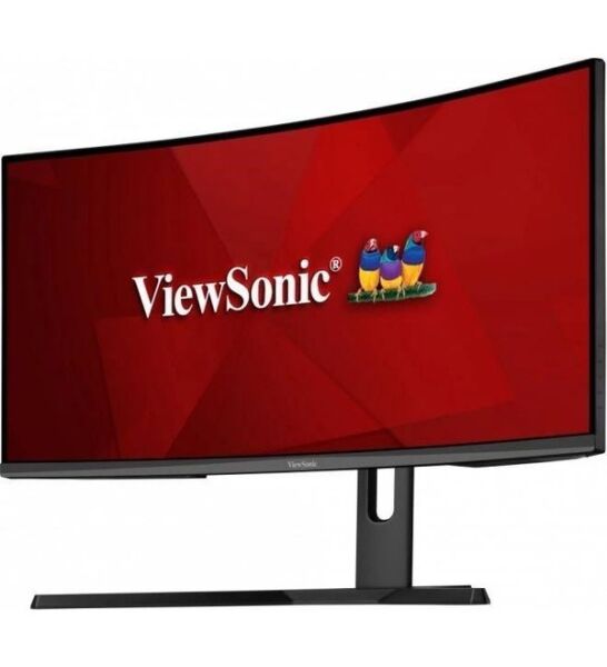 VIEWSONIC 34'' VX3418-2KPC 2K UWQHD 1MS 180HZ 2XHDMI DP HDR10 FREESYNC PREMIUM CURVE GAMING MONITOR