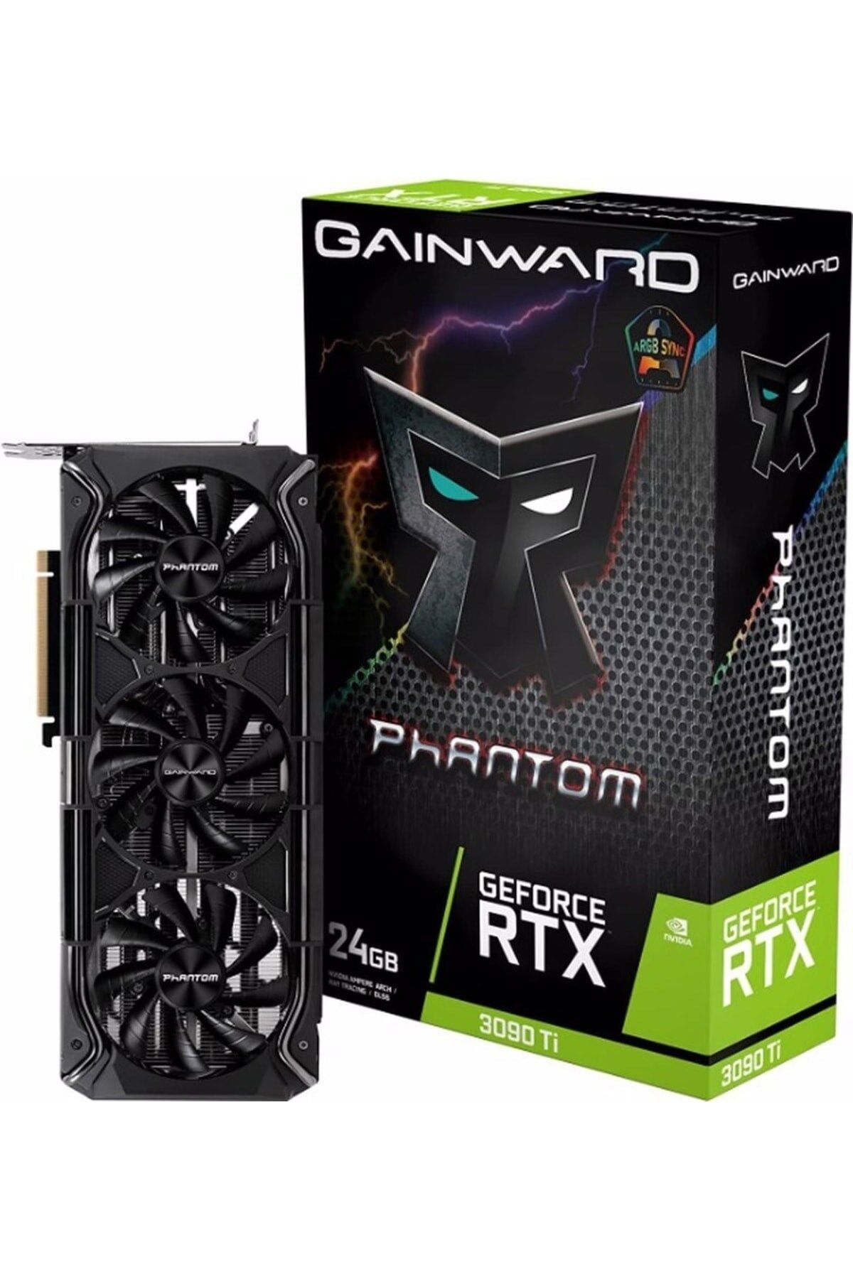 GAINWARD VGA NVIDIA 24GB GDDR6X RTX3090TI PHANTOM NED309T019SB-1022M