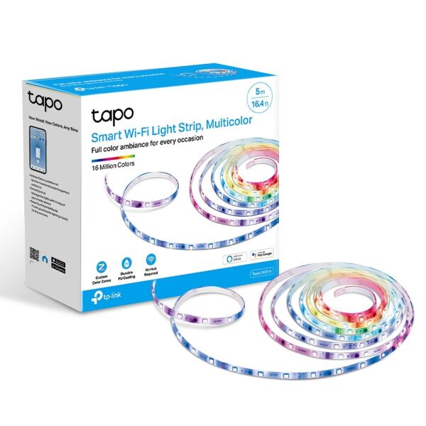 TP-Link Tapo L920-5 Akıllı Wi-Fi LED Şeridi RGB Çok Renkli (Multicolor)