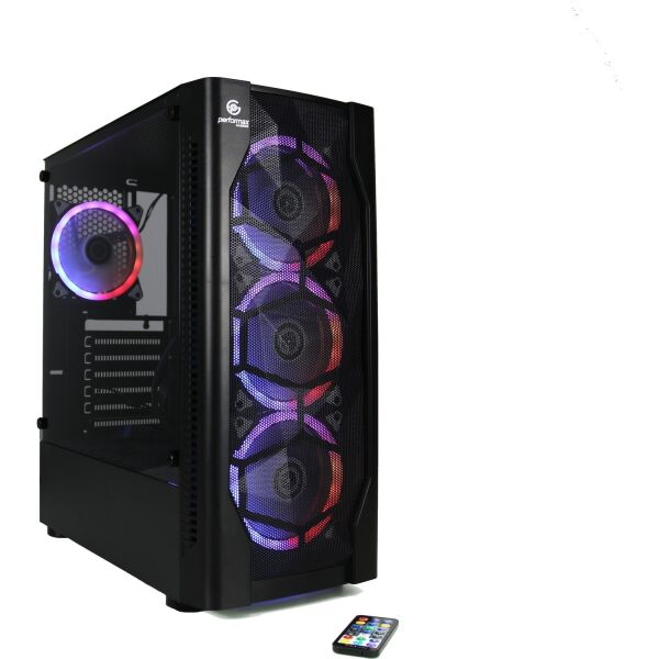 PERFORMAX INFERNO GAMING KASA ATX 650W 4XFAN RGB SİYAH 80+BRONZE