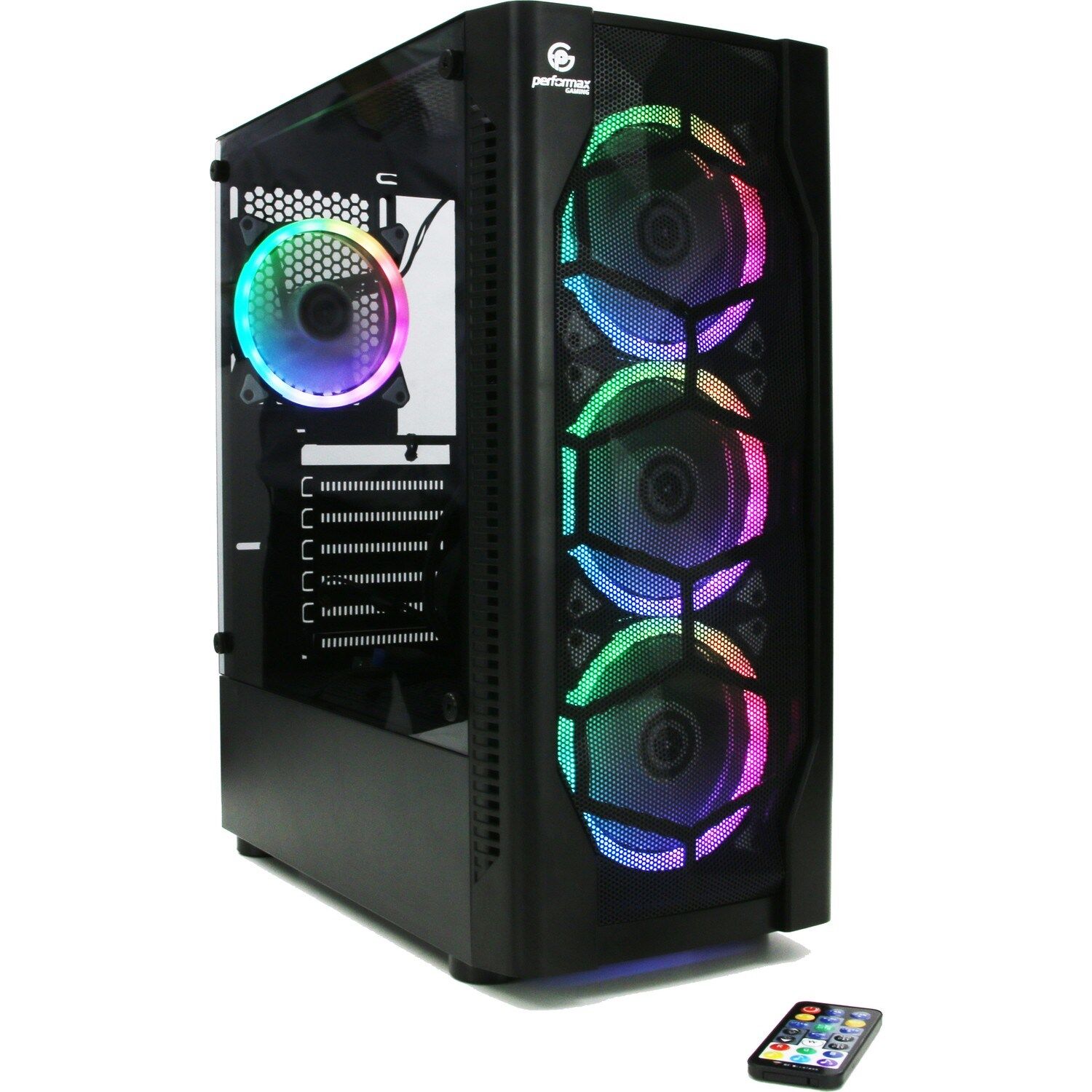 PERFORMAX INFERNO GAMING KASA ATX 650W 4XFAN RGB SİYAH 80+BRONZE