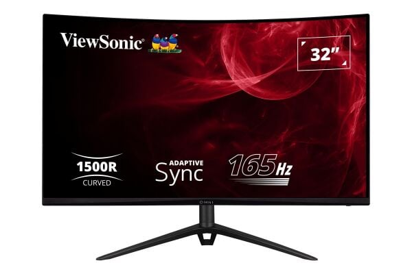 ViewSonic 32 VX3218-PC-MHDJ FULLHD 1MS 165Hz  AMD FREESYNC PREMIUM CURVE PİVOT GAMING MONİTÖR