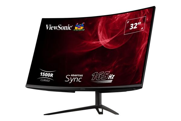 ViewSonic 32 VX3218-PC-MHDJ FULLHD 1MS 165Hz  AMD FREESYNC PREMIUM CURVE PİVOT GAMING MONİTÖR