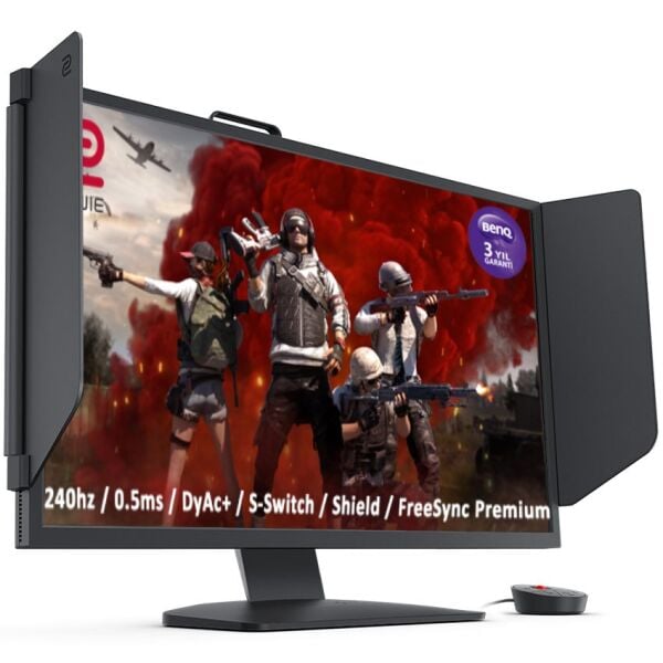 BENQ ZOWIE 24.5'' XL2546X 0,5MS 240Hz (3xHDMI+1xDP) FREESYNC DYAC FAST TN + ESPOR OYUNCU MONİTÖR
