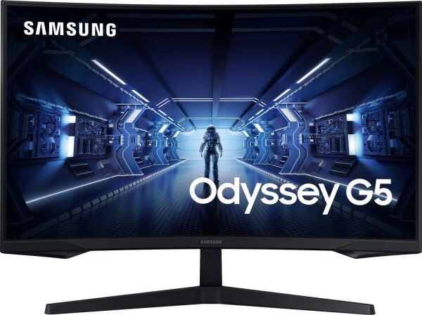 SAMSUNG ODYSSEY G5 LC32G55TQWRXUF 32'' 1Ms 144Hz 2K WQHD DP+HDMI FREESYNC PREMIUM HDR10 PIVOT CURVED GAMING MONITOR