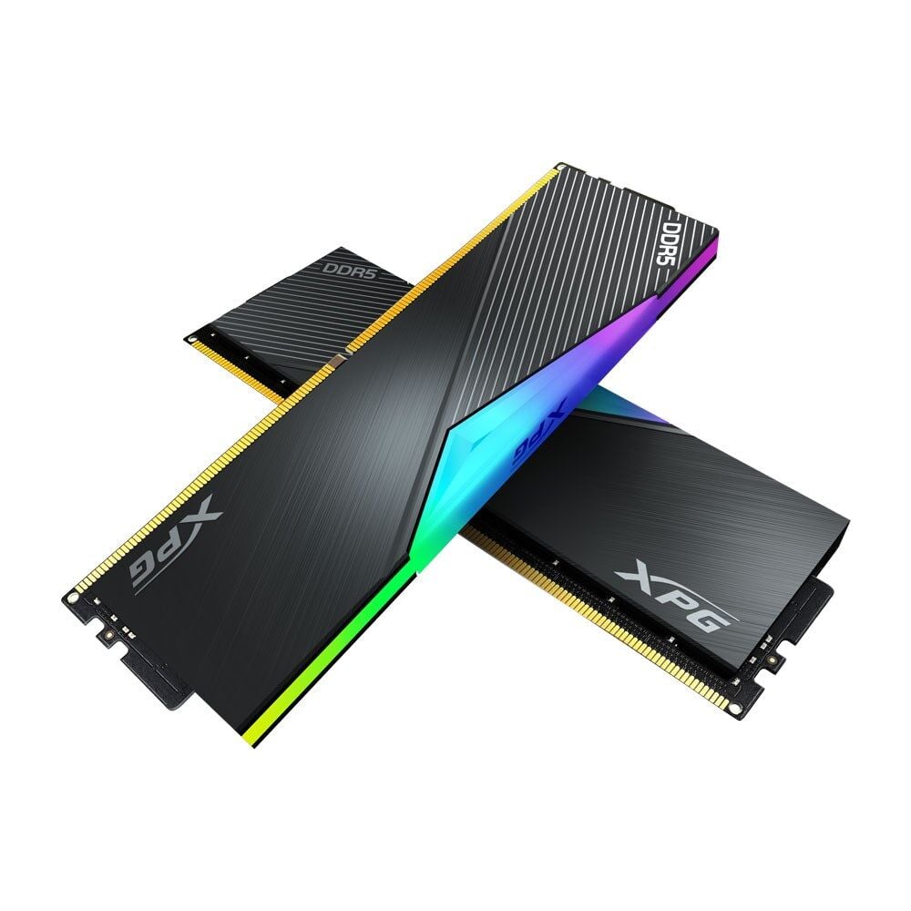 XPG Lancer RGB 32GB (2X16) DDR5 6400Mhz CL32 AX5U6400C3216G-DCLARBK Dual Kit Ram