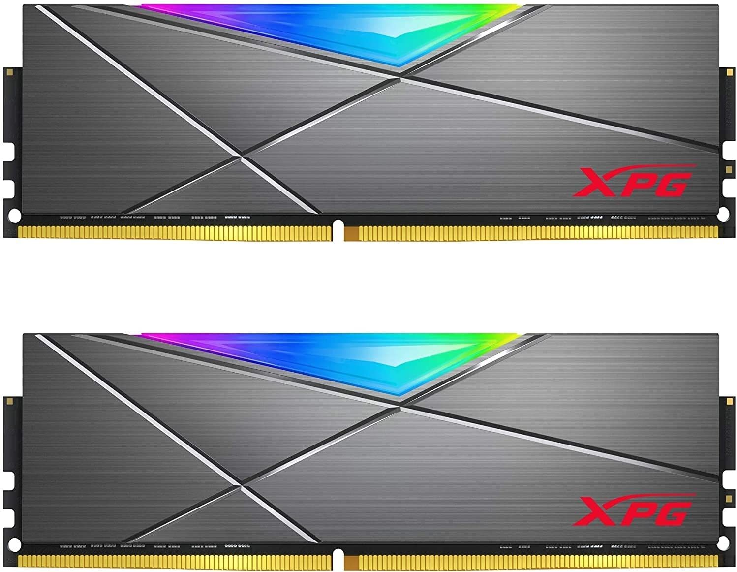 XPG Spectrix D50 16GB (8X2) RGB DDR4 3600Mhz CL18 1.35V AX4U36008G18I-DT50 Dual Kit Ram