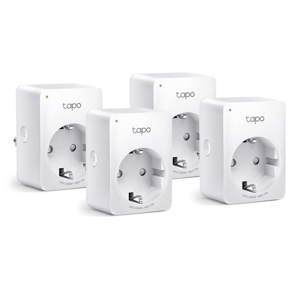 TP-Link Tapo P100 Akıllı Mini Wi-Fi Soketi ( 4’lü Paket )