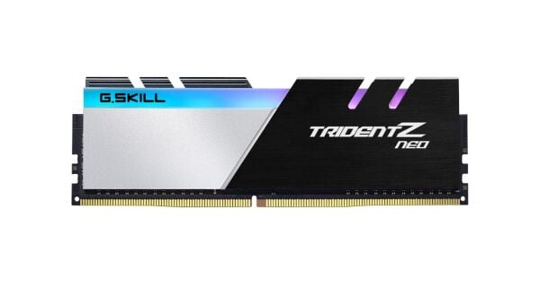 GSKILL Trident Z Neo RGB 64GB (2x32) DDR4 3200Mhz CL16 AMD Ryzen Uyumlu (F4-3200C16D-64GTZN)