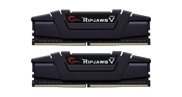 GSKILL RipjawsV 64GB (2X32) DDR4-3200Mhz CL16 Siyah 1.35V (F4-3200C16D-64GVK)