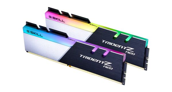 GSKILL Trident Z Neo RGB 32GB (2x16) DDR4 3200Mhz CL16 AMD Ryzen Uyumlu (F4-3200C16D-32GTZN)