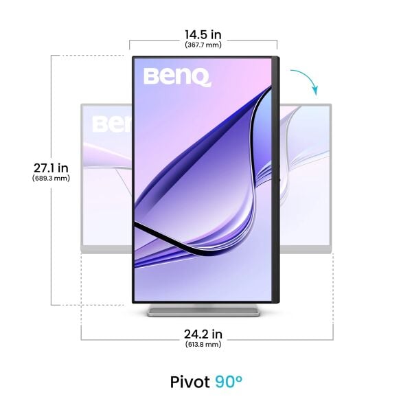 BENQ 27'' MA270U 4K 5MS 60Hz (2xHDMI+1xTYPC) AIRPLAY IPS MONİTÖR