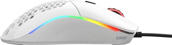 Glorious Model O Mouse Kablolu Parlak Beyaz RGB Oyuncu Mouse GO-Gwhite