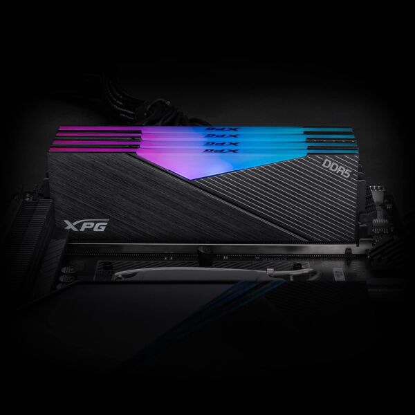 XPG Lancer 32GB RGB (2X16) DDR5 5200Mhz CL38 AX5U5200C3816G-DCLARBK Dual Kit Ram
