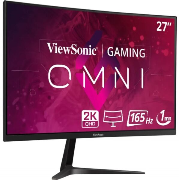 ViewSonic 27 VX2718-2KPC-MHD QHD 2560X1440 1MS 165HZ 2XHDMI DP 1500R CURVED FREESYNC GAMING MONİTÖR