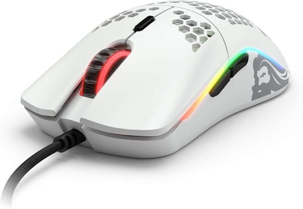 Glorious Model O- Kablolu Parlak Beyaz Orta/Küçük El RGB Oyuncu Mouse GOM-GWHITE