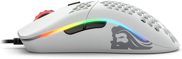 Glorious Model O- Kablolu Parlak Beyaz Orta/Küçük El RGB Oyuncu Mouse GOM-GWHITE