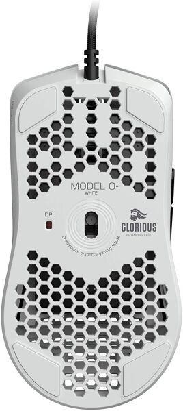 Glorious Model O- Kablolu Parlak Beyaz Orta/Küçük El RGB Oyuncu Mouse GOM-GWHITE