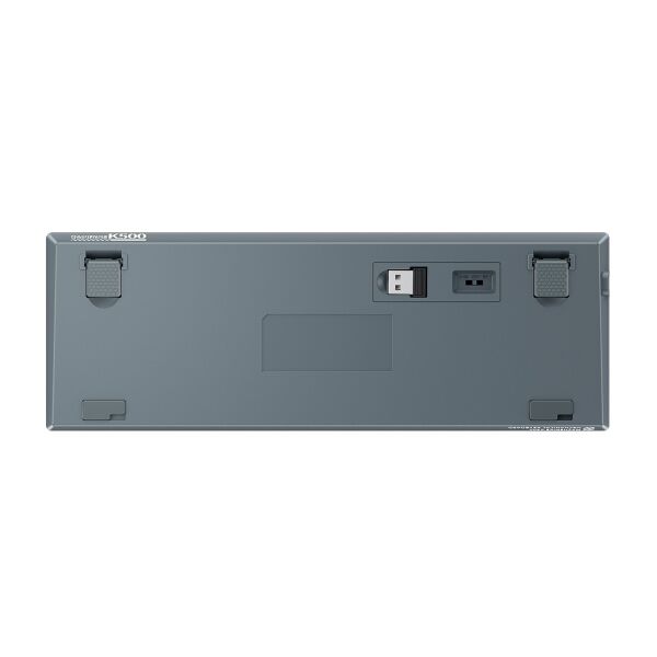 Machenike K500-B61W Tri-Mode Red Switch RGB Beyaz İngilizce Gaming Klavye