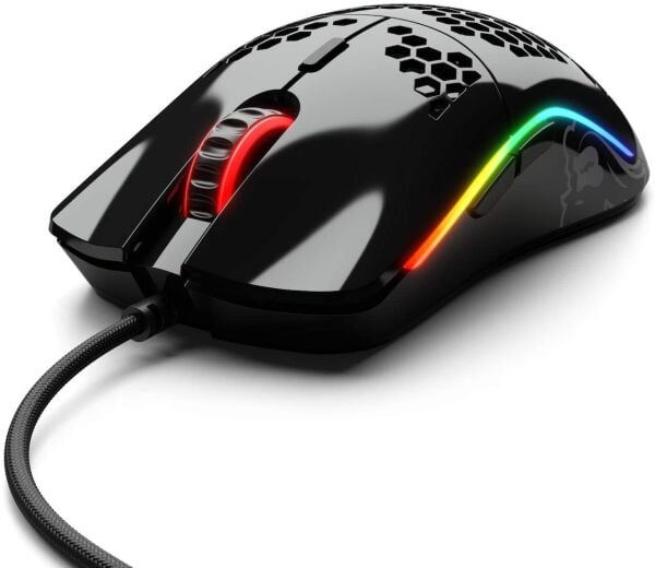 Glorious Model D Kablolu Parlak Siyah RGB Oyuncu Mouse GD-GBLACK