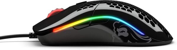 Glorious Model D Kablolu Parlak Siyah Orta/Küçük El RGB Oyuncu Mouse GLO-MS-DM-GB