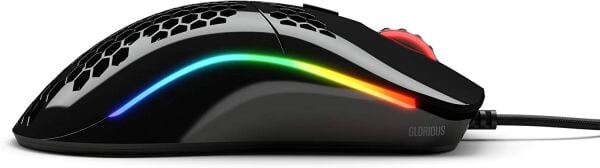 Glorious Model D Kablolu Parlak Siyah Orta/Küçük El RGB Oyuncu Mouse GLO-MS-DM-GB
