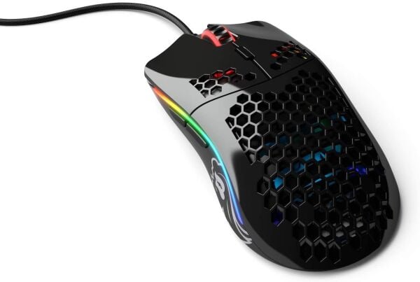 Glorious Model D Kablolu Parlak Siyah Orta/Küçük El RGB Oyuncu Mouse GLO-MS-DM-GB