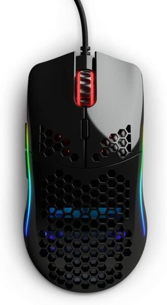 Glorious Model D Kablolu Parlak Siyah Orta/Küçük El RGB Oyuncu Mouse GLO-MS-DM-GB
