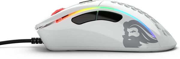 Glorious Model D Kablolu Parlak Beyaz Orta/Küçük El RGB Oyuncu Mouse GLO-MS-DM-GW