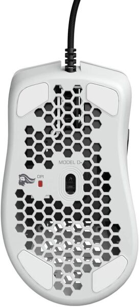 Glorious Model D Kablolu Parlak Beyaz Orta/Küçük El RGB Oyuncu Mouse GLO-MS-DM-GW