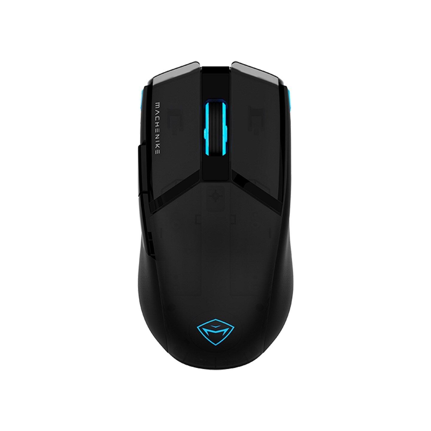 Machenike M7 Pro Dual-Mode 3104 Siyah Ultralight 74Gr RGB Gaming Mouse